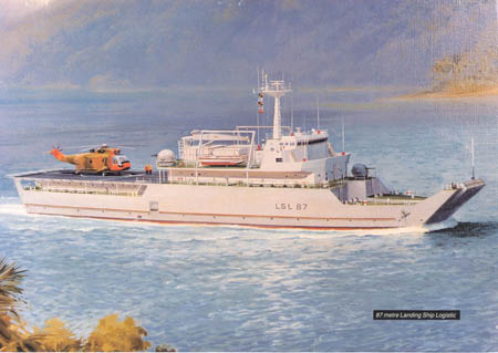 87m Landing Ship Logistic